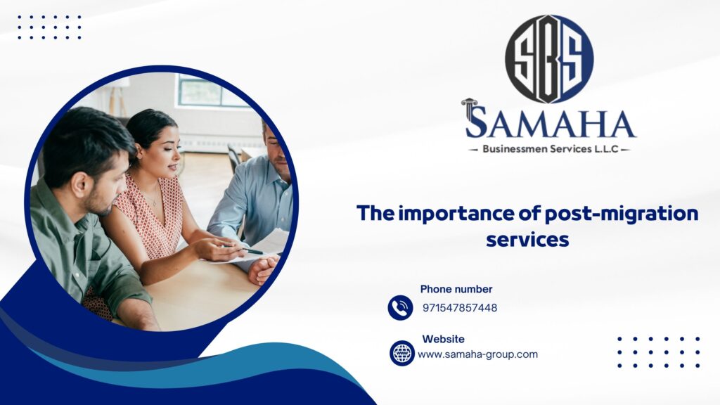 The importance of post-migration services